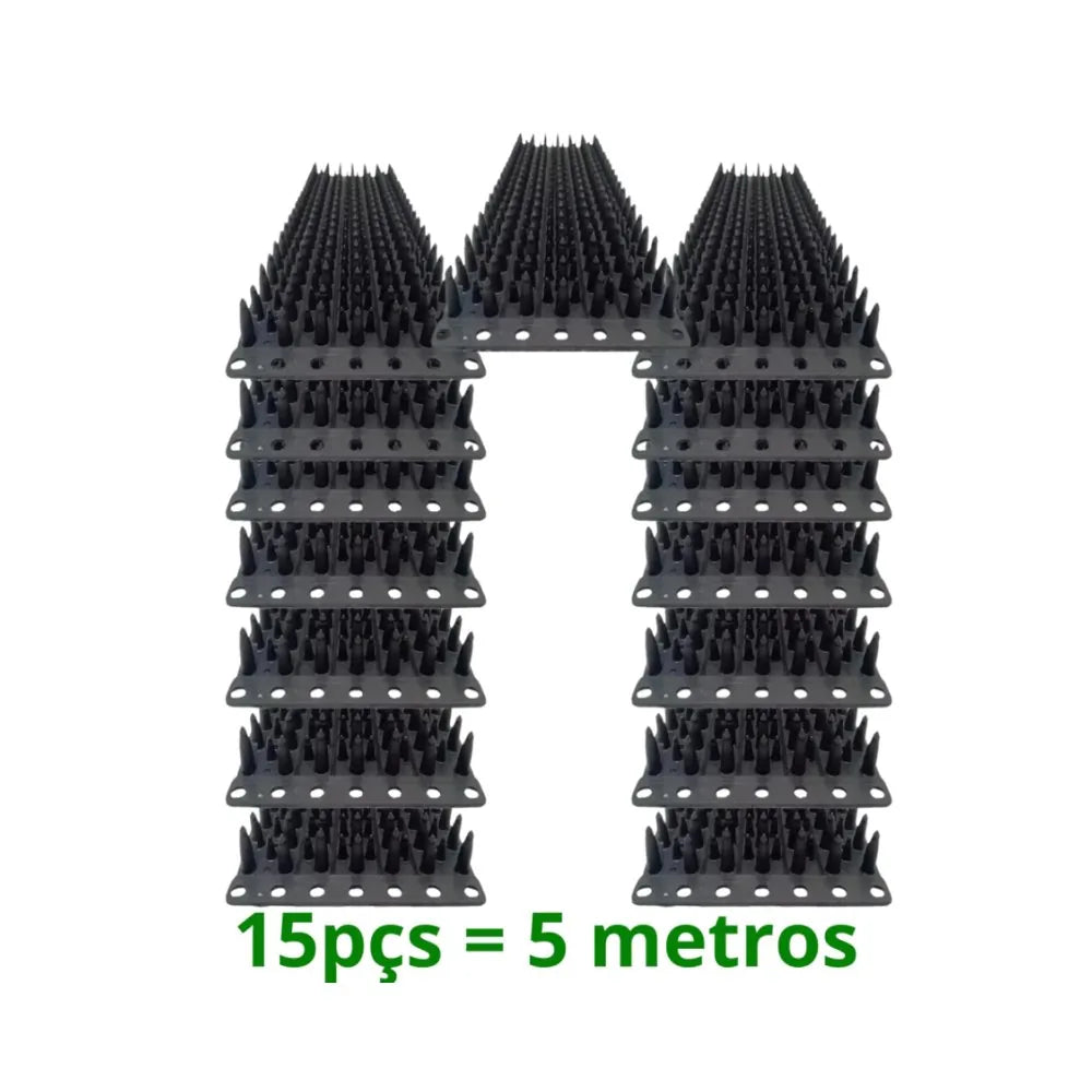 Protetor para Muro Espícula Espanta Gato, Pombo, Gamba e Saruê - Paixão Verde®