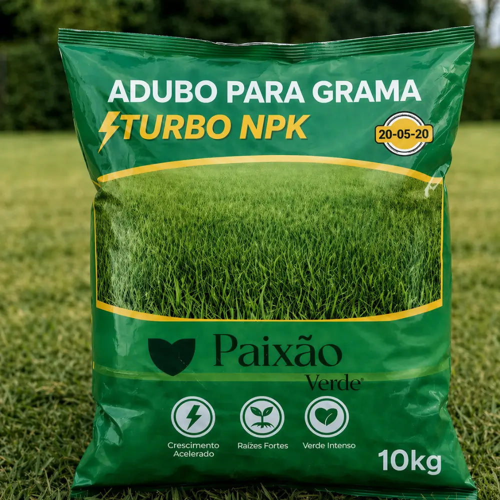 Adubo Para Grama Turbo NPK | Paixão Verde