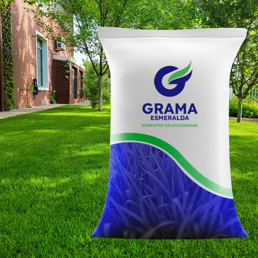 Sementes de Grama Premium - GreenMax™ - Grama Esmeralda