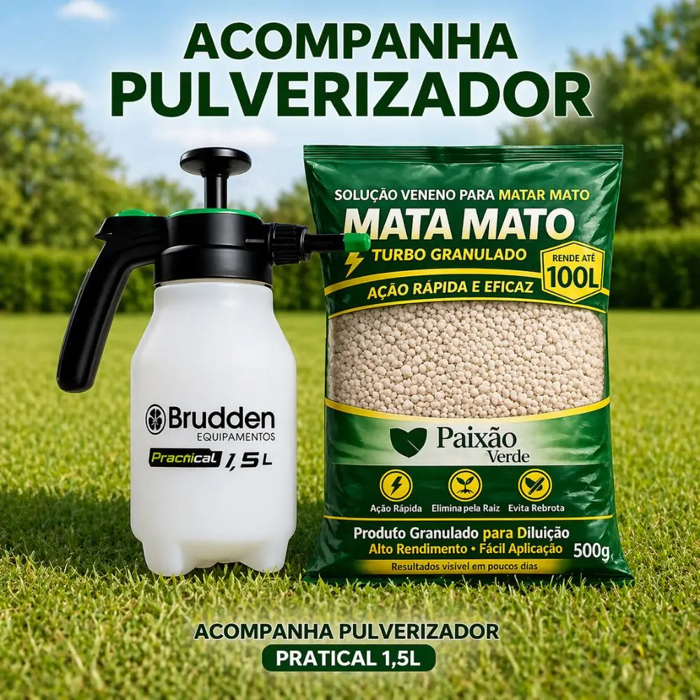 Solução Veneno para Matar Mato - Paixão Verde®