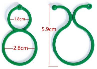 Suportes Clipes De Cintas Para Plantas - Plant Holder