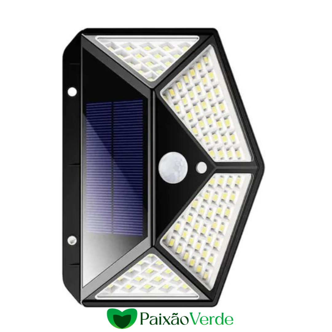 Luminária Sensor De Led Aprova D´água - LedGarden™