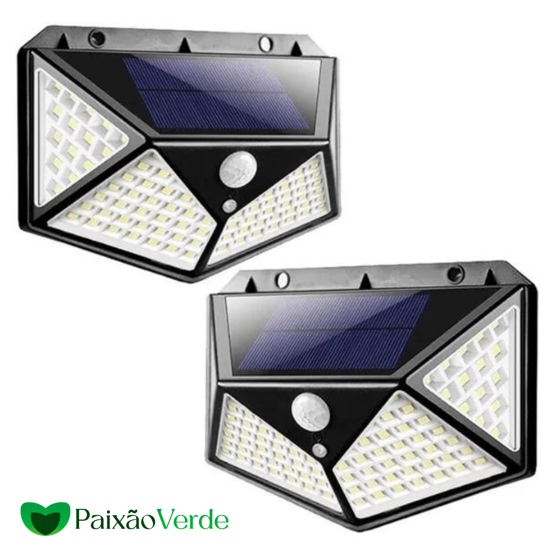 Luminária Sensor De Led Aprova D´água - LedGarden™