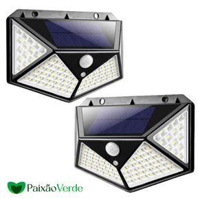 Luminária Sensor De Led Aprova D´água - LedGarden™