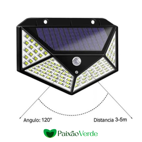 Luminária Sensor De Led Aprova D´água - LedGarden™