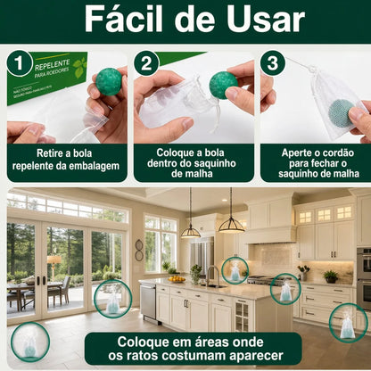 Espanta Rato - Rodentic Paixão Verde®