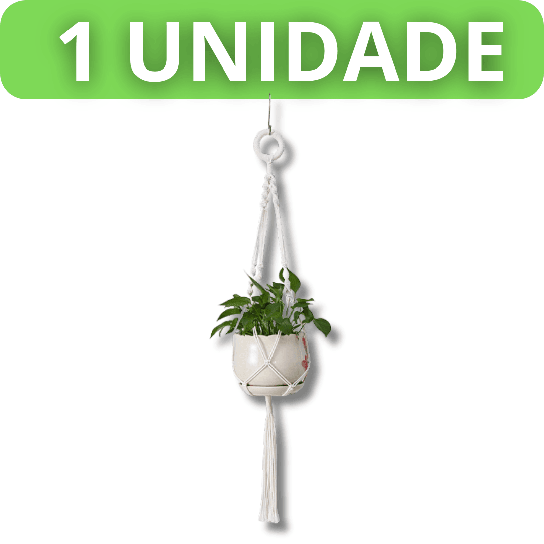 Pendurador Decorativo De Vasos De Plantas - PlantLar™ (PROMOÇÃO ESPECIAL) - Paixão Verde | Loja Online