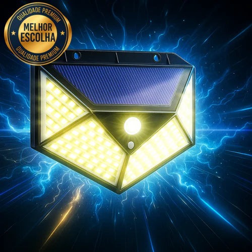 Luminária Solar Infinita SolarLux - Iluminação automática e contínua sem aumentar conta de luz