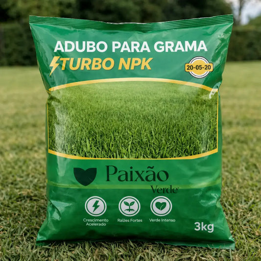 Adubo Para Grama Turbo NPK | Paixão Verde