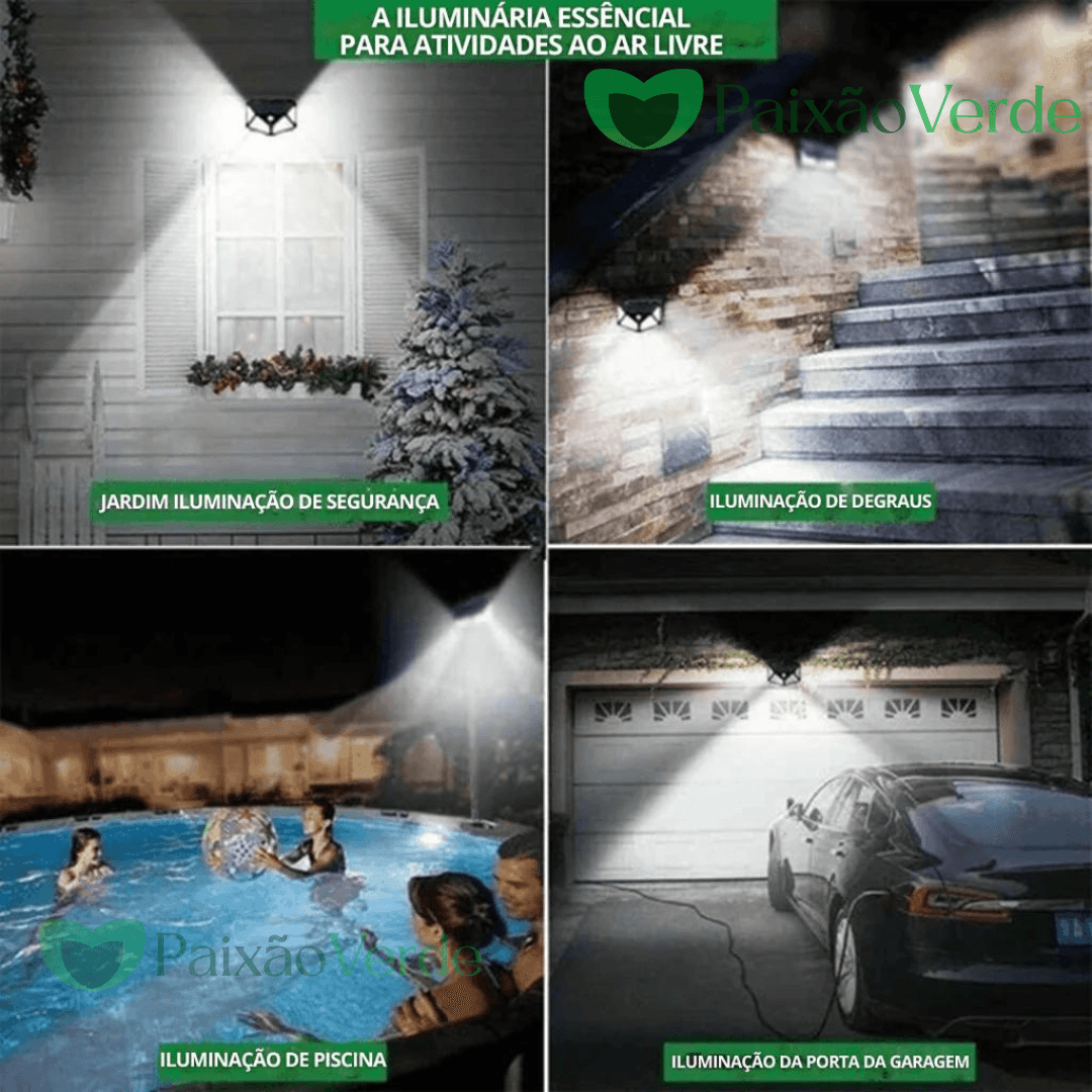 Luminária Solar Infinita SolarLux - Iluminação automática e contínua sem aumentar conta de luz