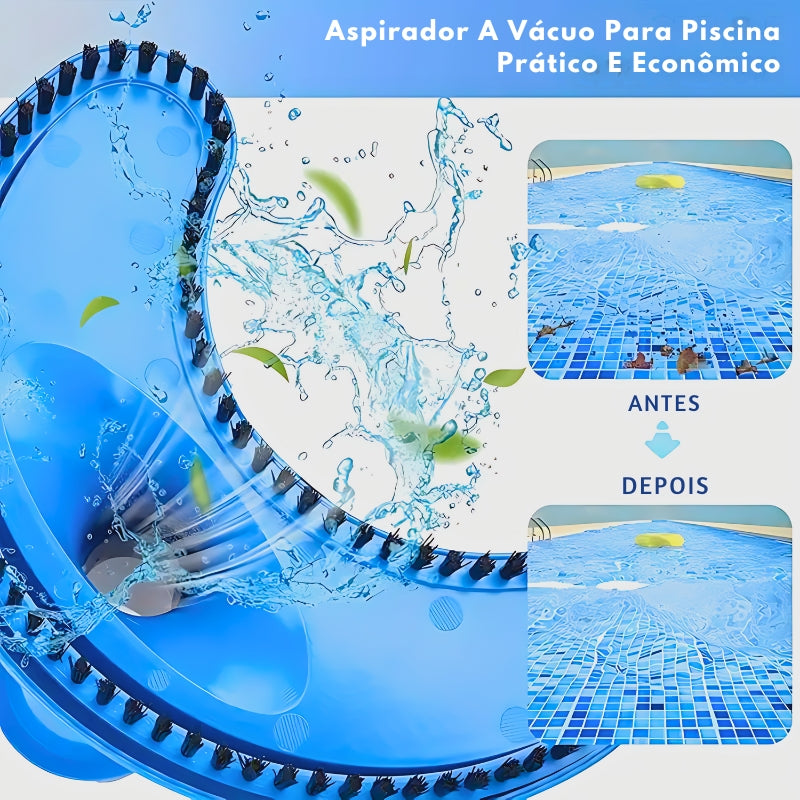 Aspirador De Piscina a Vácuo - Paixão Verde®