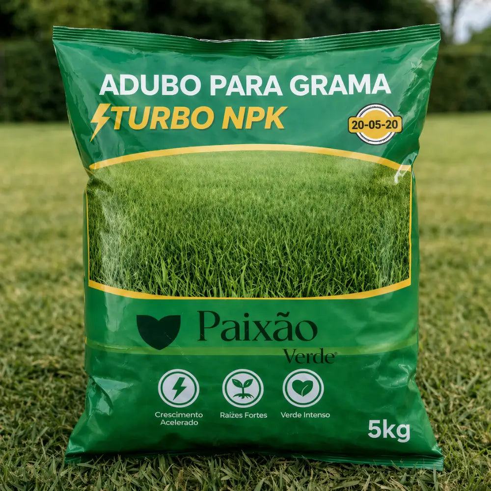 Adubo Para Grama Turbo NPK | Paixão Verde