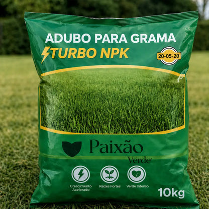 Adubo Para Grama Turbo NPK | Paixão Verde