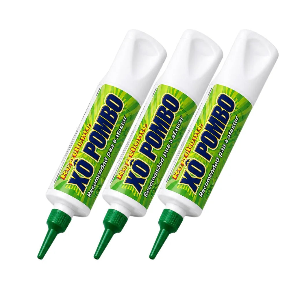 Gel Repelente para Pombos, Morcegos, Pardal - Paixão Verde®