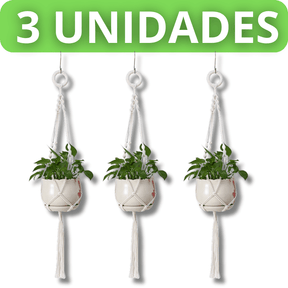 Pendurador Decorativo De Vasos De Plantas - PlantLar™ (PROMOÇÃO ESPECIAL) - Paixão Verde | Loja Online