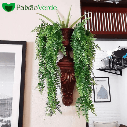 Samambaia Artificial - Ambiente Verde Renovado Sem Manutenção