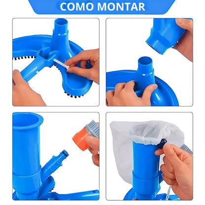Aspirador De Piscina a Vácuo - Paixão Verde®