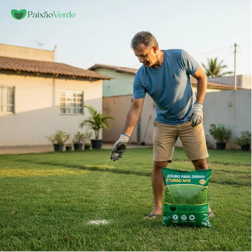 Adubo Para Grama Turbo NPK | Paixão Verde