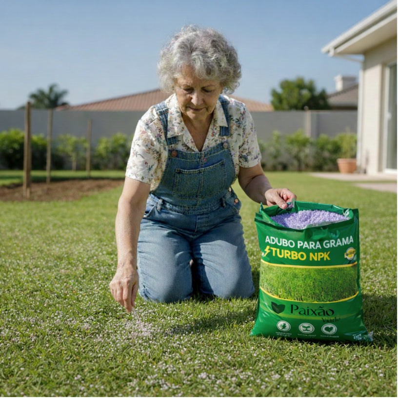 Adubo Para Grama Turbo NPK | Paixão Verde