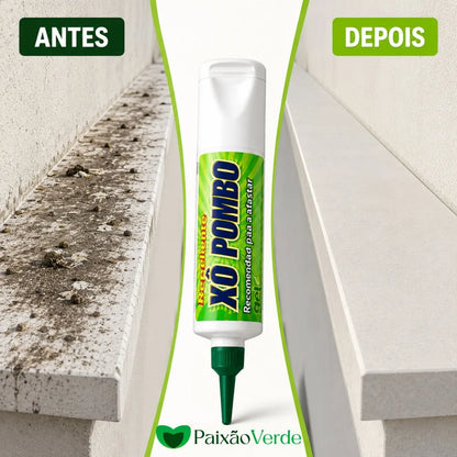 Gel Repelente para Pombos, Morcegos, Pardal - Paixão Verde®
