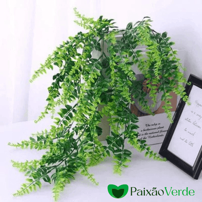 Samambaia Artificial - Ambiente Verde Renovado Sem Manutenção
