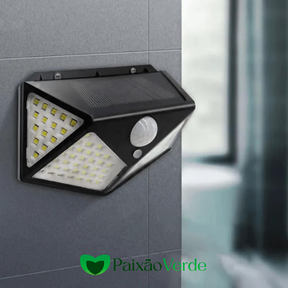 Luminária Sensor De Led Aprova D´água - LedGarden™