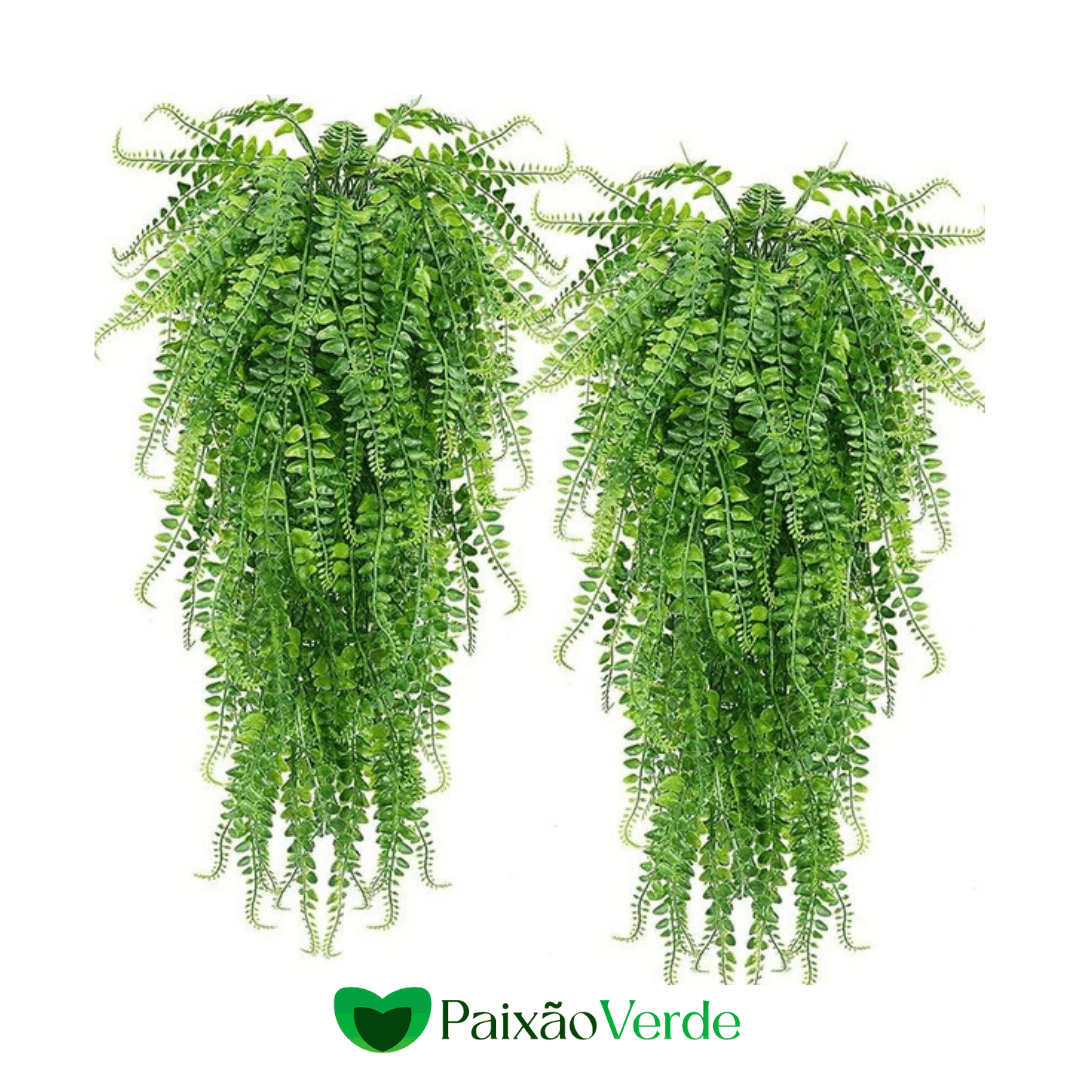 Samambaia Artificial - Ambiente Verde Renovado Sem Manutenção
