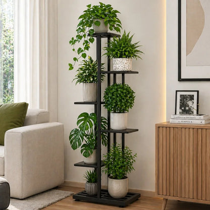 Suporte para Plantas de 6 Níveis - Paixão Verde®