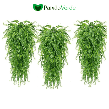 Samambaia Artificial - Ambiente Verde Renovado Sem Manutenção