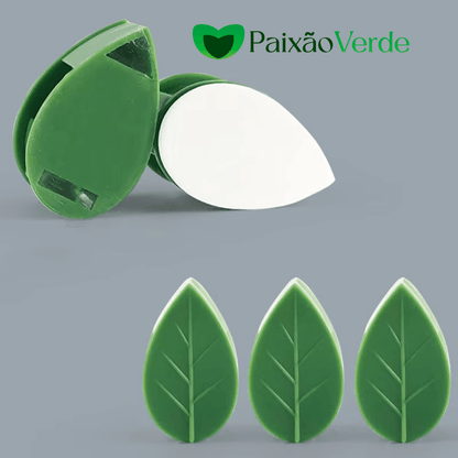 Clips de Folhas Adesivas Para Por Plantas na Parede - Paixão verde
