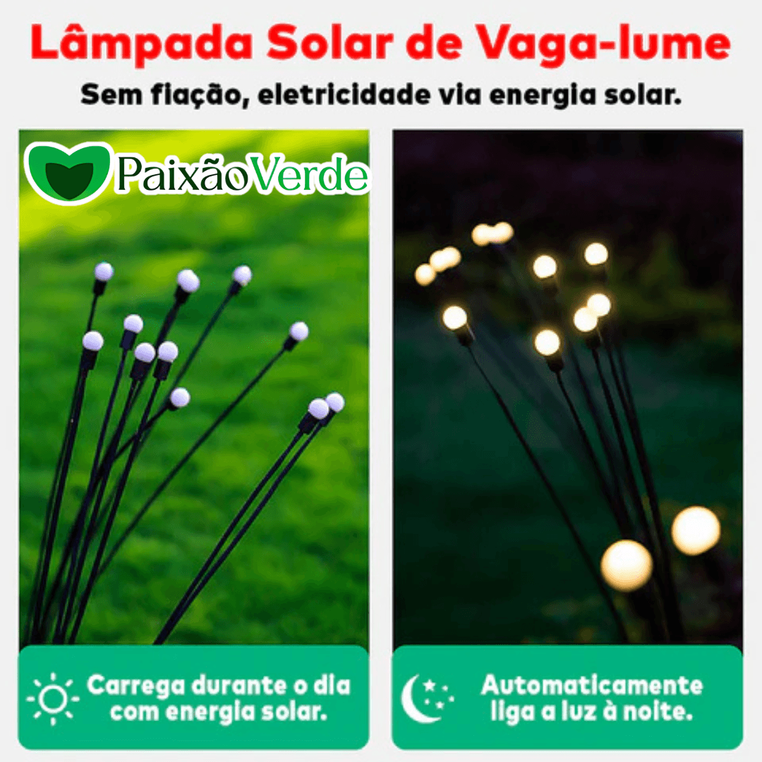 Luminária Vagalume Solar - SolarPower™