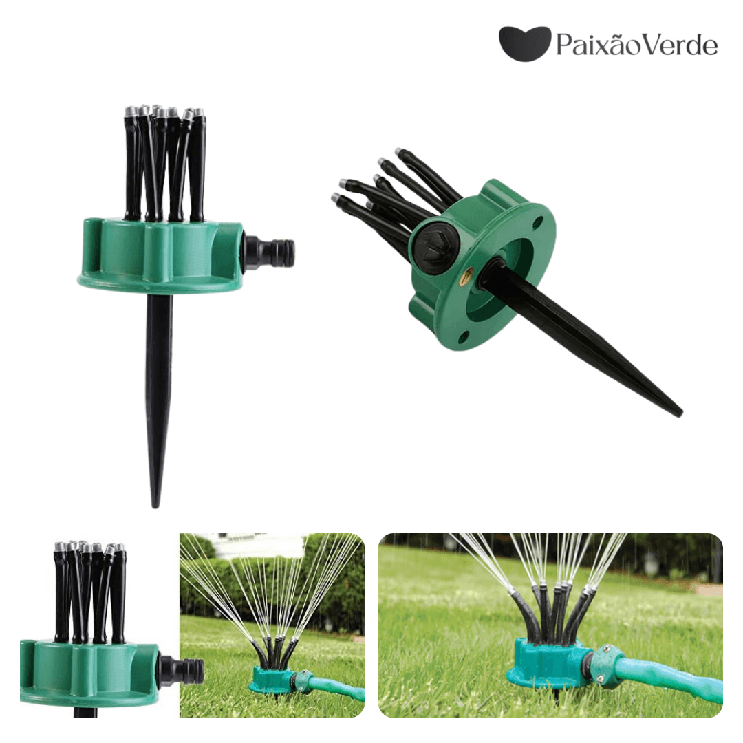 Aspersores Automáticos para Jardim e Gramado - Irrigador MultiBocal (Leve 2 e Pague menos)