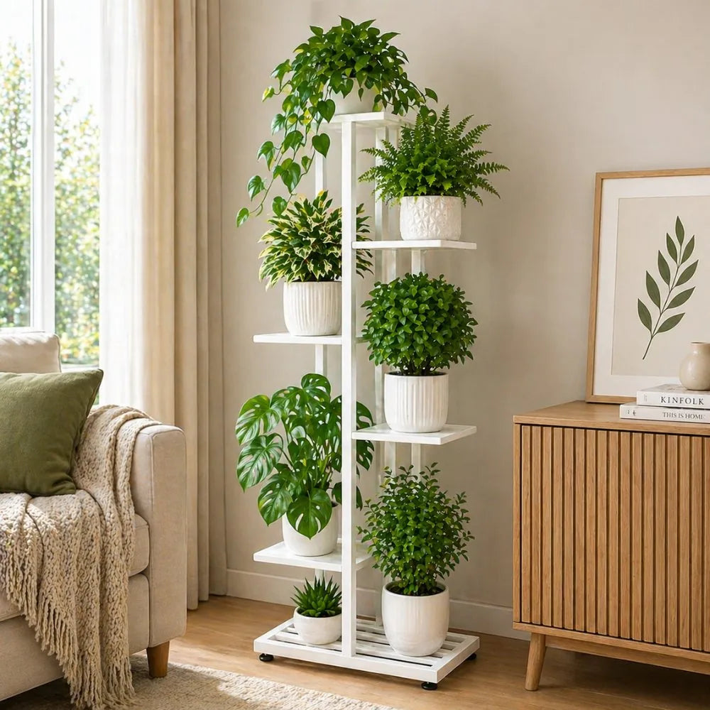 Suporte para Plantas de 6 Níveis - Paixão Verde®