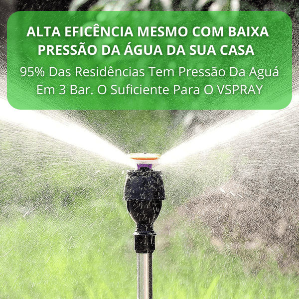 Aspersor Irrigador automático 360 com Tripé - VSpray™ PRO