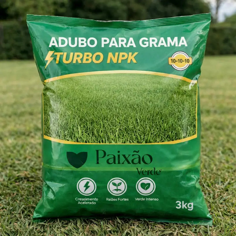 Adubo Para Grama Turbo NPK | Paixão Verde