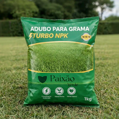 Adubo Para Grama Turbo NPK | Paixão Verde