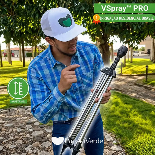 Aspersor Irrigador automático 360 com Tripé - VSpray™ PRO