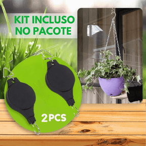 Kit de Gancho Retrátil Para Plantas - VivaLift™