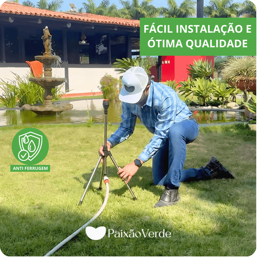 Aspersor Irrigador automático 360 com Tripé - VSpray™ PRO