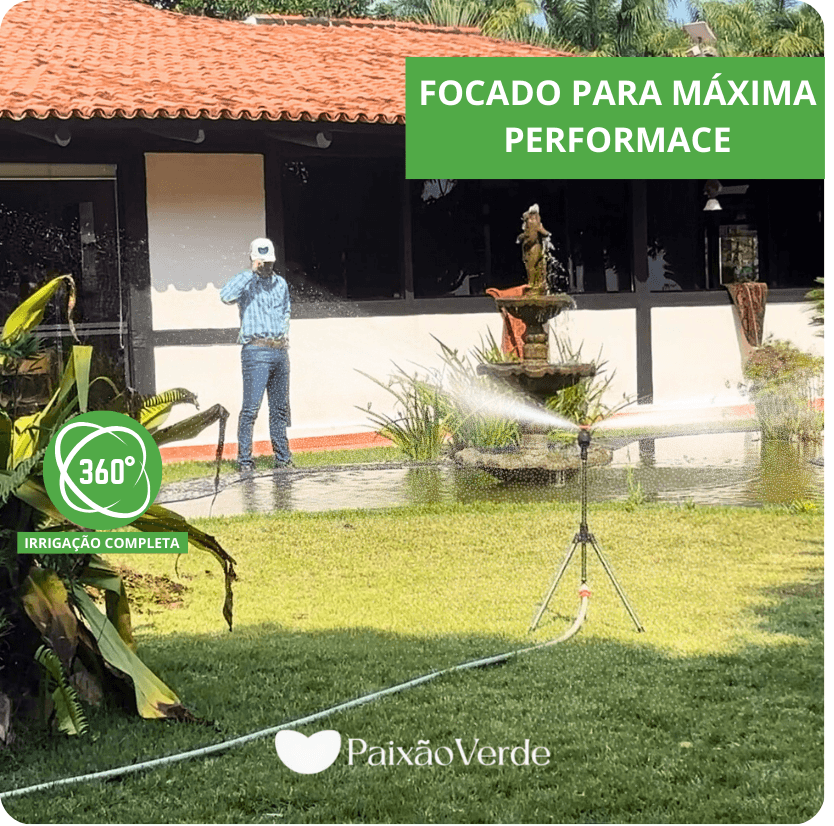 Aspersor Irrigador automático 360 com Tripé - VSpray™ PRO