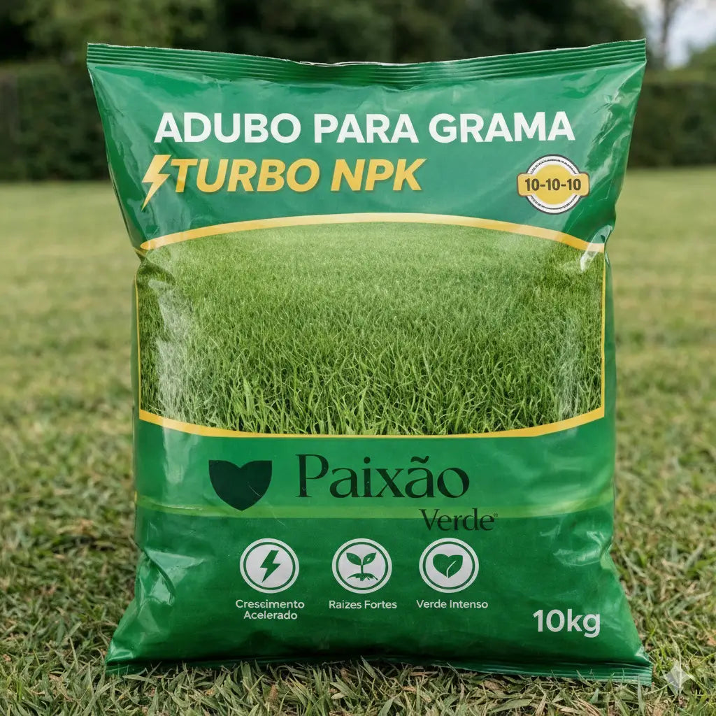 Adubo Para Grama Turbo NPK | Paixão Verde