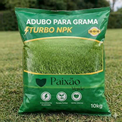 Adubo Para Grama Turbo NPK | Paixão Verde