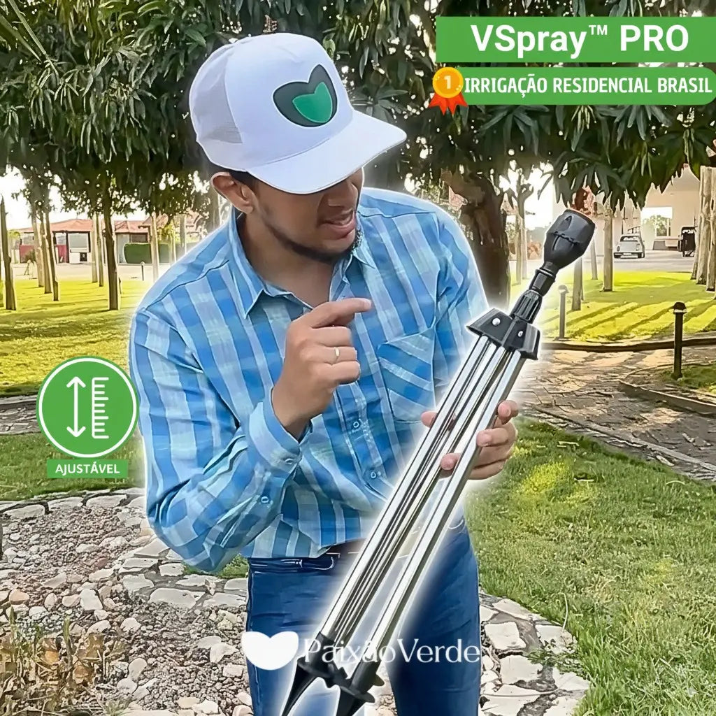 Aspersor Irrigador automático 360 com Tripé - VSpray™ PRO