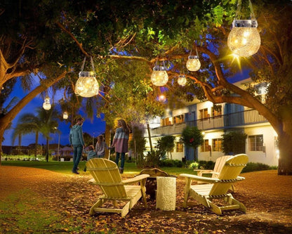 Luminária Suspensa Solar Impermeável Decorativa - LumeLUX