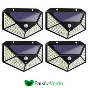 Luminária Sensor De Led Aprova D´água - LedGarden™