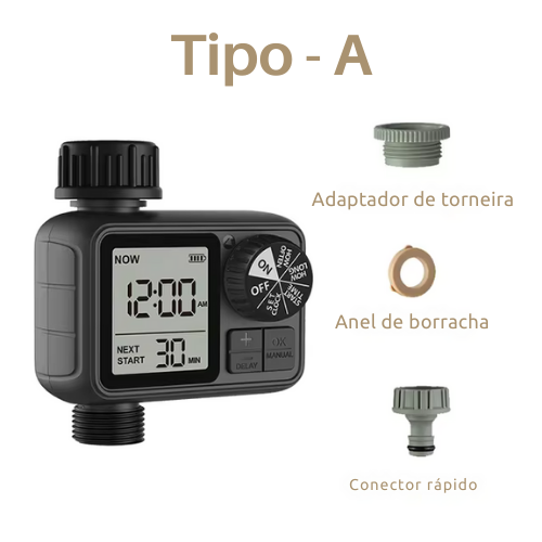 Temporizador de Irrigação - Sistema Automático para Jardim