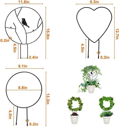 Arco decorativo para suporte de planta - PlantStake