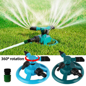 Aspersores Giratórios Automáticos 360° Com Pulverizador De 3 Braços - SpinGarden™ - Paixão Verde | Loja Online