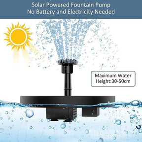 Mini Fonte De Água Solar - WaterPlant™ - Paixão Verde | Loja Online