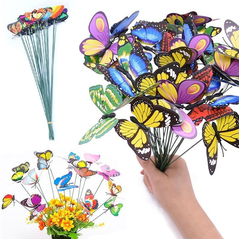 Borboletas Coloridas Decorativo Enfeite para Jardim - Paixão Verde | Loja Online